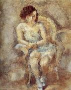 Jules Pascin Younger Gril Spain oil painting artist